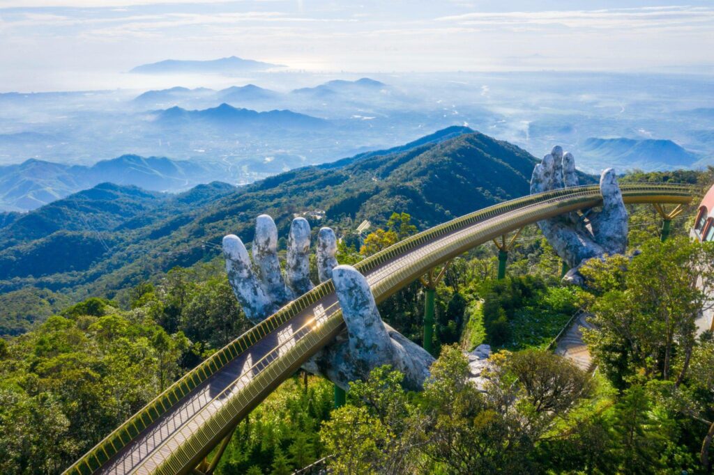 Golden Bridge in Bana Hill