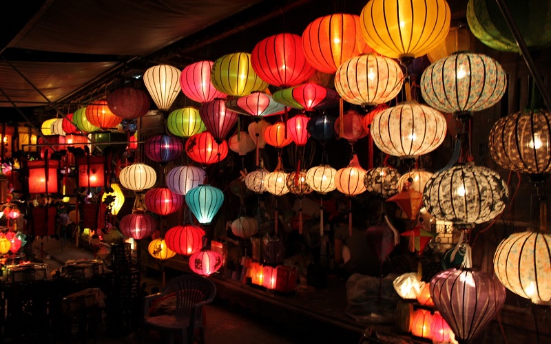 Lanterns at Hoi An night market