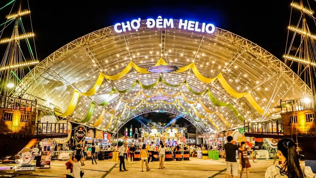 Night Market Helio in Da Nang